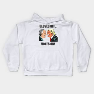 trump biden gloves off votes on comic version Tshirt and Novelty gift Kids Hoodie